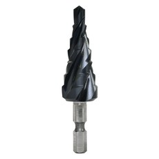 EX-POWER 不鏽鋼 4刃 六角 6~18mm 螺旋階梯鑽 ESS-3F, 1個