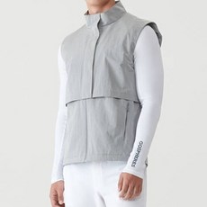 Gospheres 男款 FULL-ZIP 梭織背心 PM3FVT13