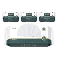 LIVENS Power Clean 小蘇打濕拖巾 特大尺寸 25入, 10個