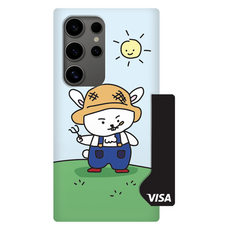 이루다 팜모닝 카드하드 휴대폰 케이스