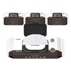 리벤스 파워클린 베이킹소다 캡형 물걸레 청소포 대형 30p, 10개