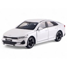 起亞 2022 K5 壓鑄模型車, 白色, 1個