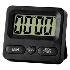 Saenghwalgongsik 數位烹飪廚房計時器, 黑色, 1個