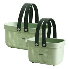 Beaurator Clean 可瀝水游泳包2件組, 綠色