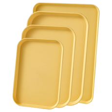 꼬까 마카롱 쟁반 4종 세트, 옐로우, 1세트