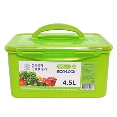 ECO LOCK 延長保鮮功能泡菜密封罐, 4.5L, 1個