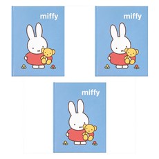 ii GEN 一正 米菲迷你精裝筆記本 80張, 3個, 藍色