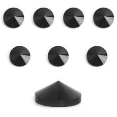 鋁管圓錐形支架 黑色, 8個