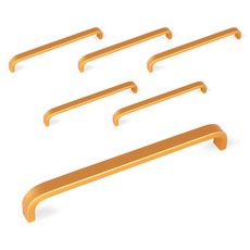MONESPACE Korando 家具把手 160mm, 古銅色, 6個