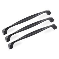 MONESPACE Stam 家具把手 192mm, 黑色, 3個