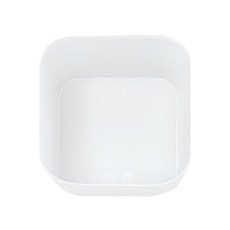 구디푸디 공간맞춤 칸막이 서랍정리함, 반투명 화이트, 1개