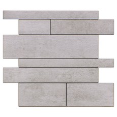 IK 自黏式咖啡廳廚房牆面奢華金屬磁磚 混凝土石材 IMT014, 灰色, 1個