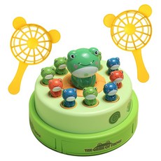 Someit 跳跳蛙捕捉玩具桌遊組, 綠色, 1個