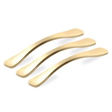 MONESPACE Shine 家具把手 128mm, 金色, 3個