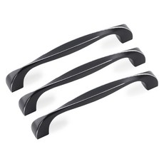 MONESPACE 斯坦家具把手 128mm, 黑色, 3個