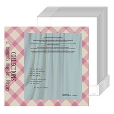 Monolike Nostalgia 3孔口袋式相簿, 20張, 01 粉紅色