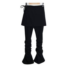 CHICBLACK Injai 鬆緊帶超羞澀抓皺靴型內搭褲 cplg347k3c