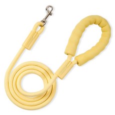 PASTEL PET 寵物毛球馬卡龍色牽繩, 黃色, 1個