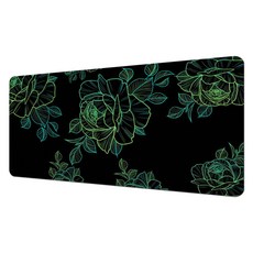 스타스토어 풍경 그림 미끄럼 방지 대형 데스크 패드 900 x 400 x 2 mm, 디자인 18, 1개