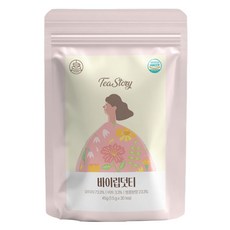 Tstory 無咖啡因五味子茶 bylipdeotti 茶包, 1.5g, 1個, 30入