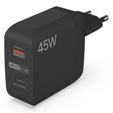 맥로이드 PPS 초고속 멀티 충전기 45W V-4500, 1개, BLACK