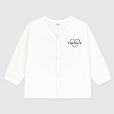 Care Bears 兒童線條圖案竹節紗開襟衫