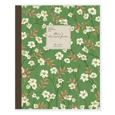 모노라이크 올리비아 플라워스 PVC 접착식 포토앨범, 01 그린, 15매