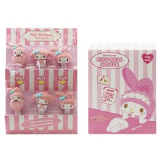 Bo friends 三麗鷗 美樂蒂 叉子籤 + 飯糰模具組合, 1套, 混合顏色