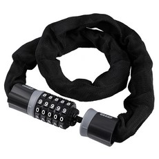 BTR自行車 鎖 BC-12, 1個, 黑色 + 灰色