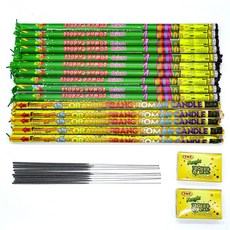 스카이페스티발 붐스틱 막대 불꽃놀이 폭죽 15발 로망캔들 10p + 15발 오렌지빵 5p + 스파클라 25cm 10p + 콩알탄 2p 세트, 1세트