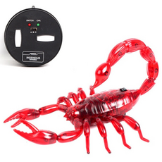 전갈 RC 작동 곤충 무선조종 완구, 1개