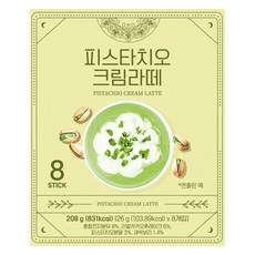아로마빌커피 피스타치오 크림라떼, 26g, 8개입, 1개