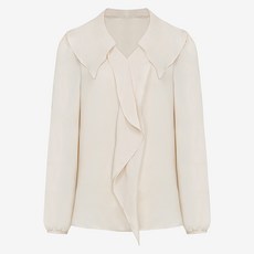 이사베이 프릴 카라넥 블라우스 VKBAC2401