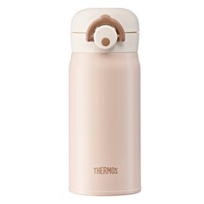 THERMOS 膳魔師 My Design 單鍵式 第3季 客製版 保溫瓶 JNR-352KS, 燕麥米色, 350ml, 1個