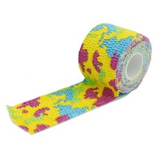 와드프렌즈 크로스핏 역도 훅그립테이프 카모 옐로우, 1개