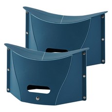 Lumie d'or 露營用折疊籃椅, 海軍藍, 2個