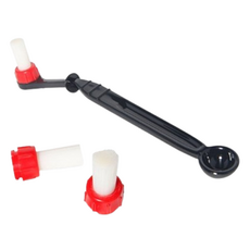 브이로즈 고급 커피 분리형 브러쉬 + 브러쉬 2p 세트, 혼합색상, 1세트