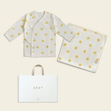 BABY&I 嬰幼兒四季蝴蝶衣 + 包巾禮盒組