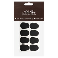 뮐러악기 색소폰 마우스패치 8p, 블랙, 1개