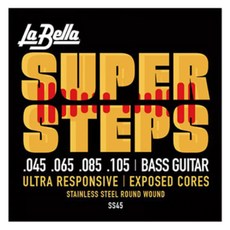 LA BELLA 貝斯弦 045~105, SS45, 1個, 混合顏色