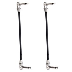 Tailstar 吉他效果器跳線 踏板連接線 效果器盤吉他導線 銀色 2入, 1個