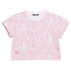 블랙야크키즈 벨리곰 아동용 냉감 통기성 BK 두들 티셔츠 1BKTSM4938