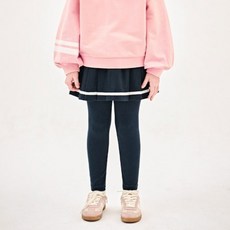 JELISPOON 女童蝴蝶結百褶裙內搭褲