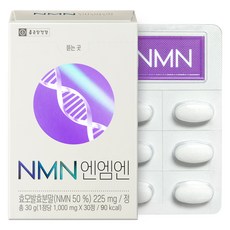 Chong Kun Dang 鍾根堂 NMN酵母保健錠, 30g, 1盒