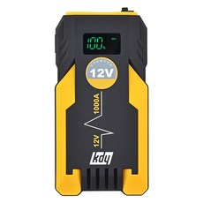 케이디와이 점프스타터 1000A 12V KJS-1000, 12000mAh, 1개