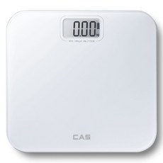 CAS 免電池數位體重計, H22, 白色, 1個