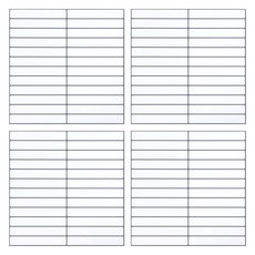 Deco Sarang 自黏式聚氨酯立體磁磚 白色Stick T 4入 IUT07, 白色