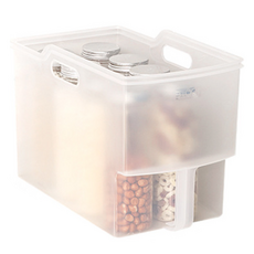 BtoWin 堅固耐用廚房收納整理用品, 1個, 透明