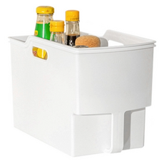 BtoWin 堅固耐用廚房收納整理用品, 1個, 象牙白