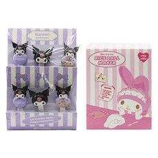 Bo friends 三麗鷗 酷洛米叉子籤 + 美樂蒂飯糰模具 套組, 1套, 混色